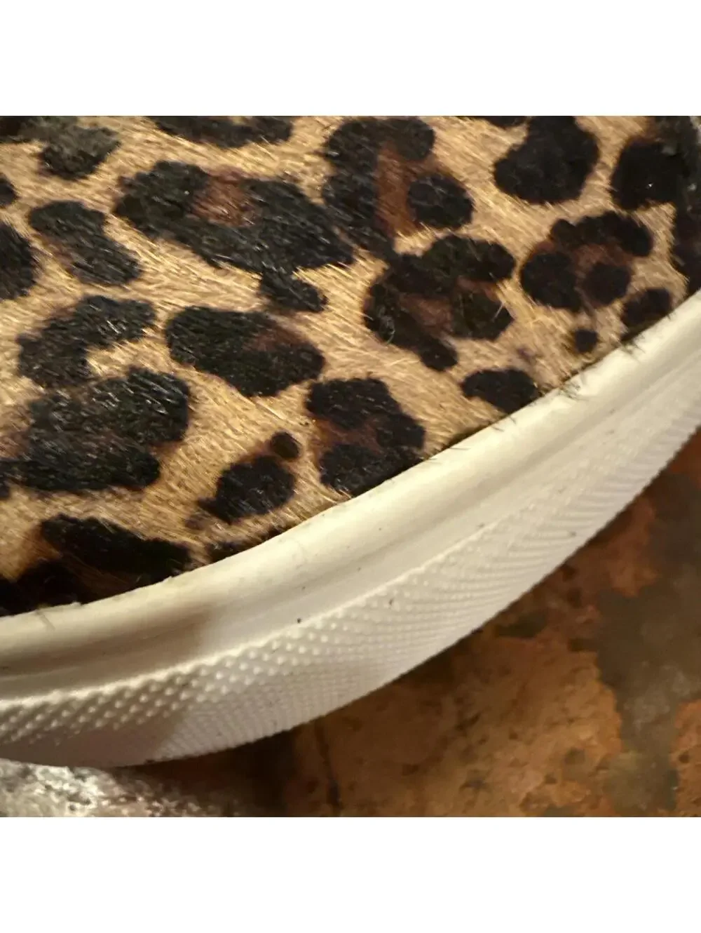 KAANAS ATHLETIC SHOES, Woman ,Animal Print  Leather,  Sz 10